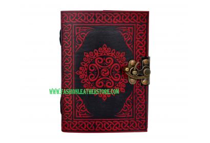 Handmade Shadow Celtic Book Leather Blank Book 120 Pages Note Book Journal Travel Dairy